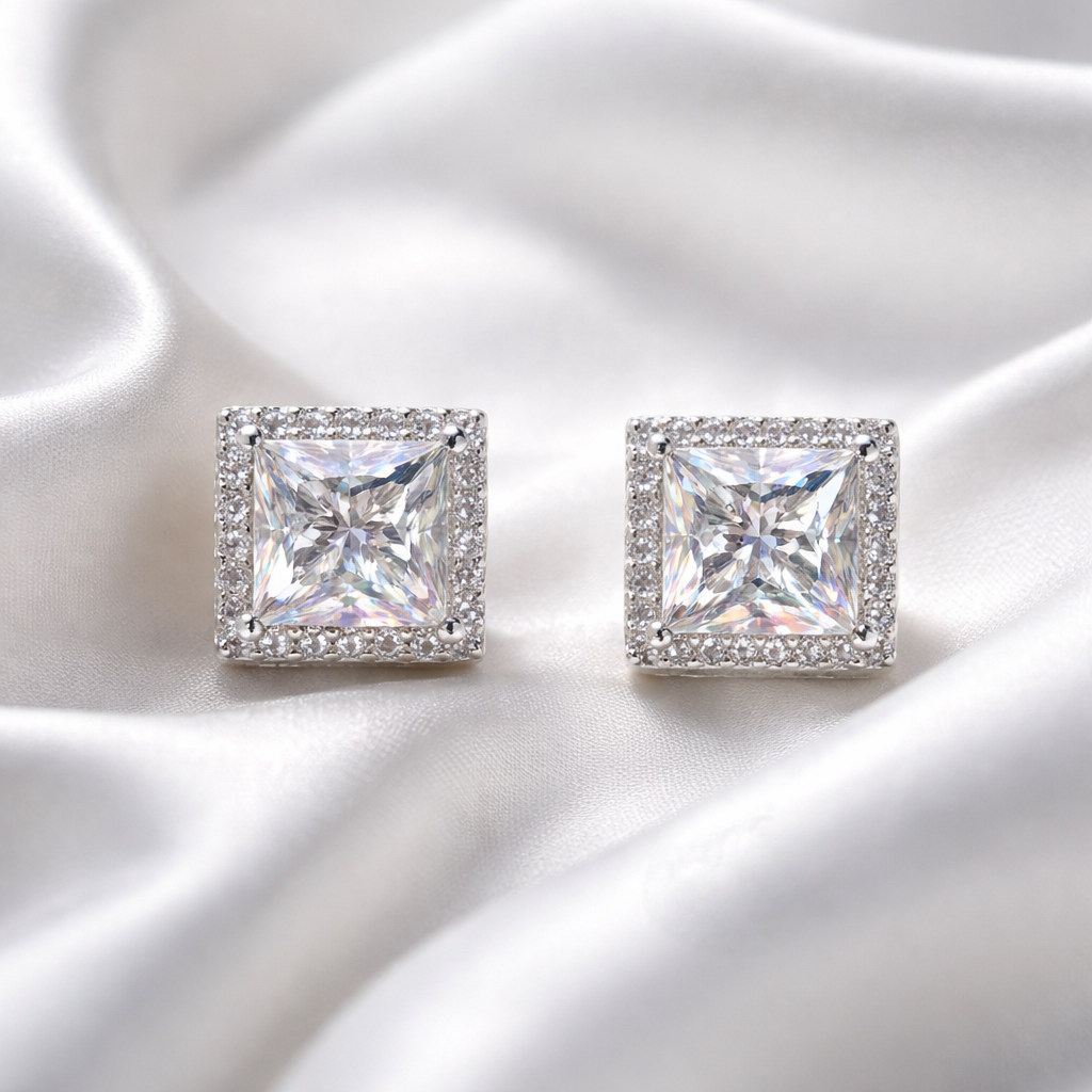 2ct Each Earring