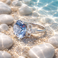 Size 9- 10ct Moissanite Stone
